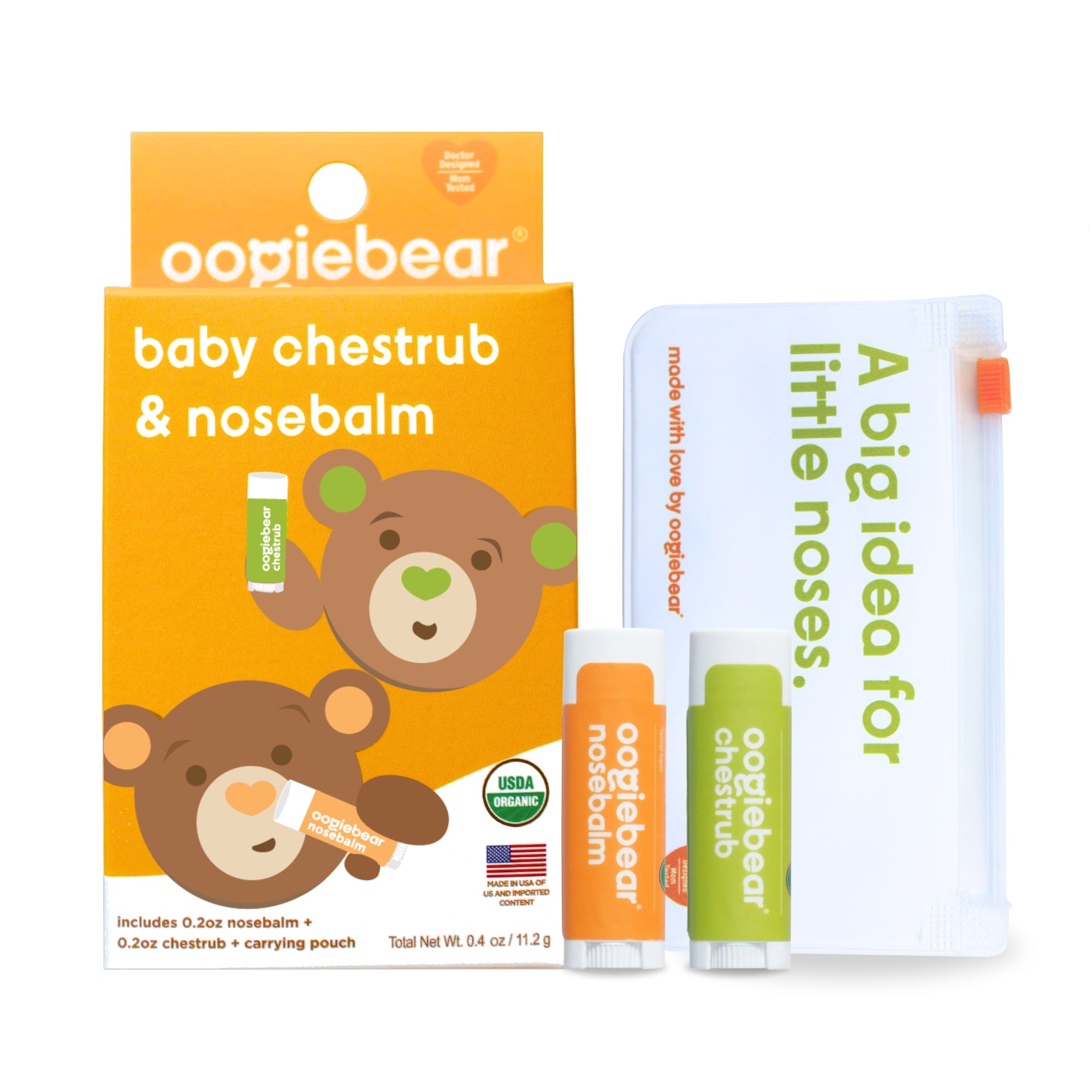 Oogiebear Day & Night Care Kit | Baby Nose Cleaning Kit