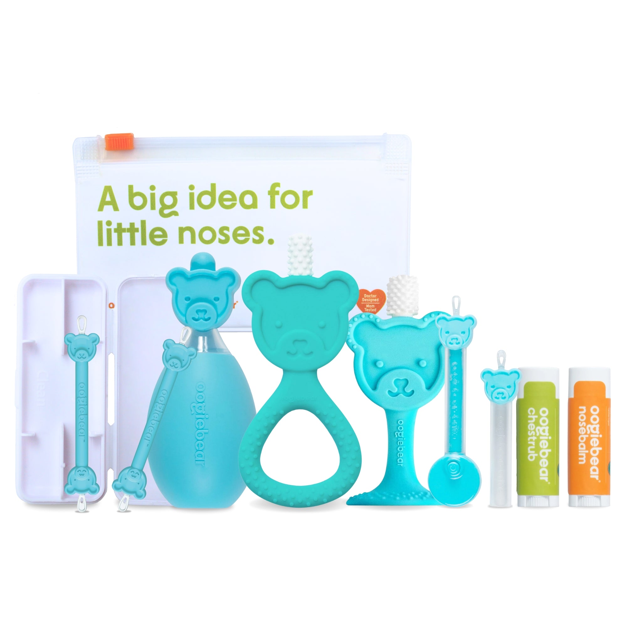 oogiebear new parent gift set - newborn baby care essentials