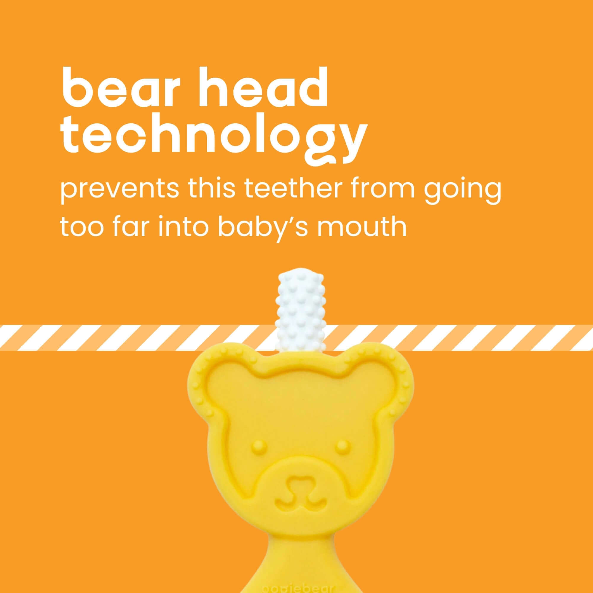 equipped with bear head technology, designed to be safe for babies