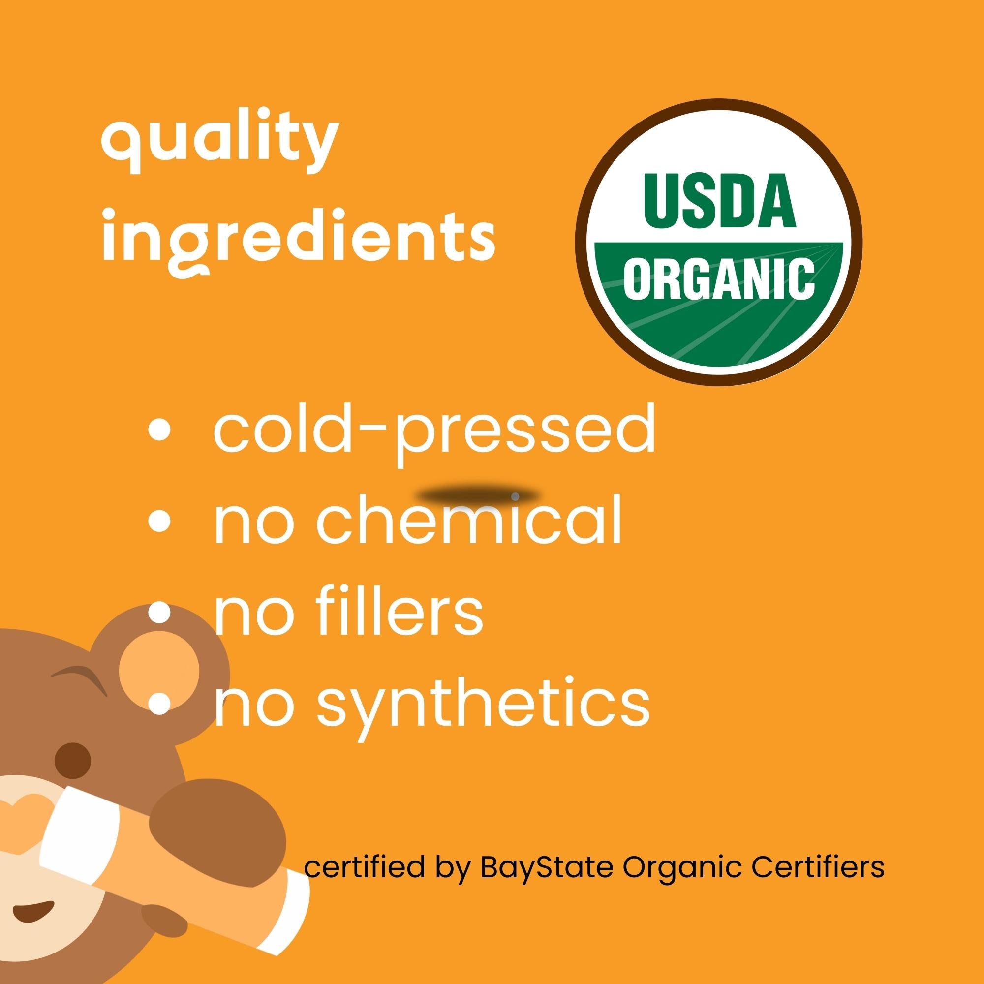 our products are USDA certified organic