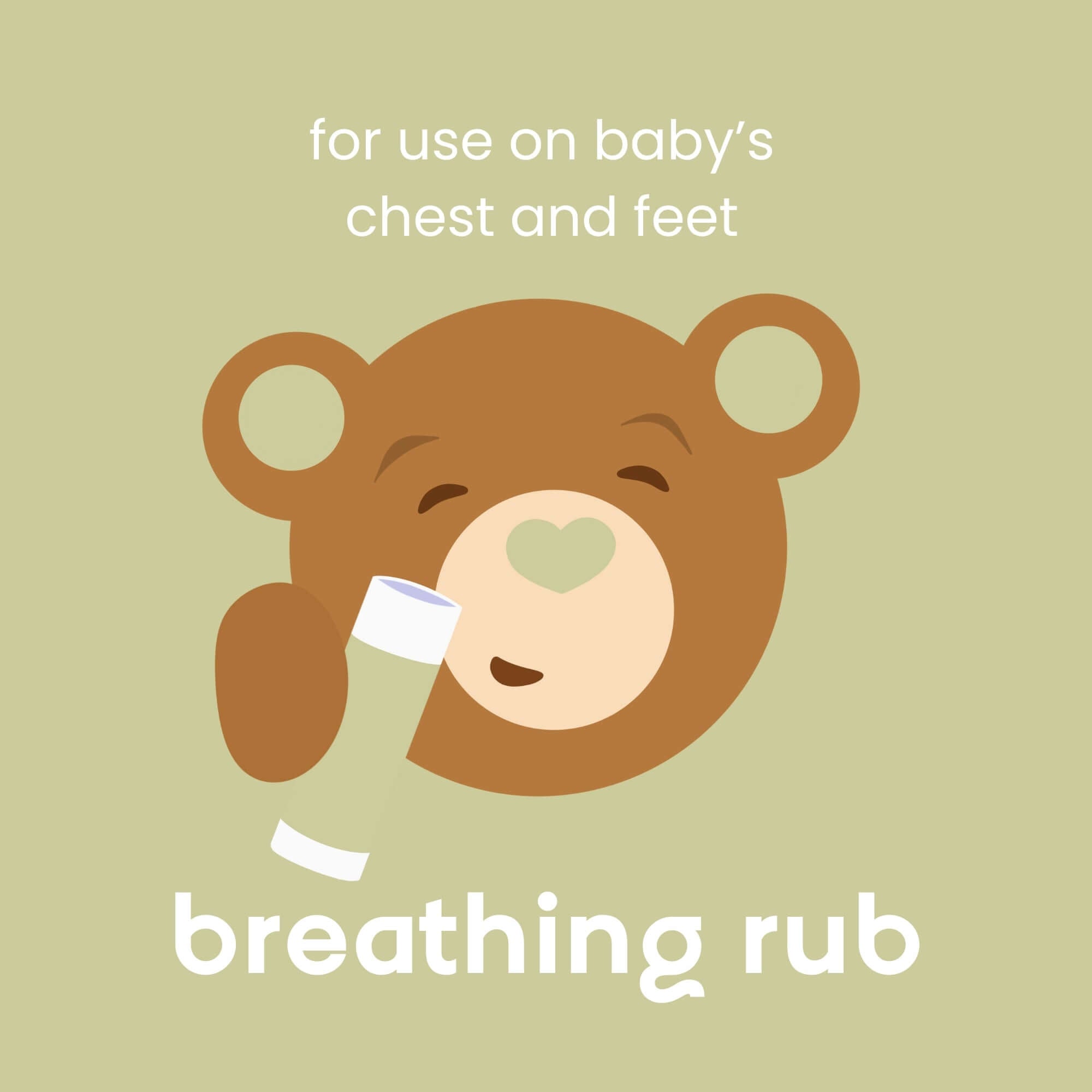 oogiebear breathing rub instructions