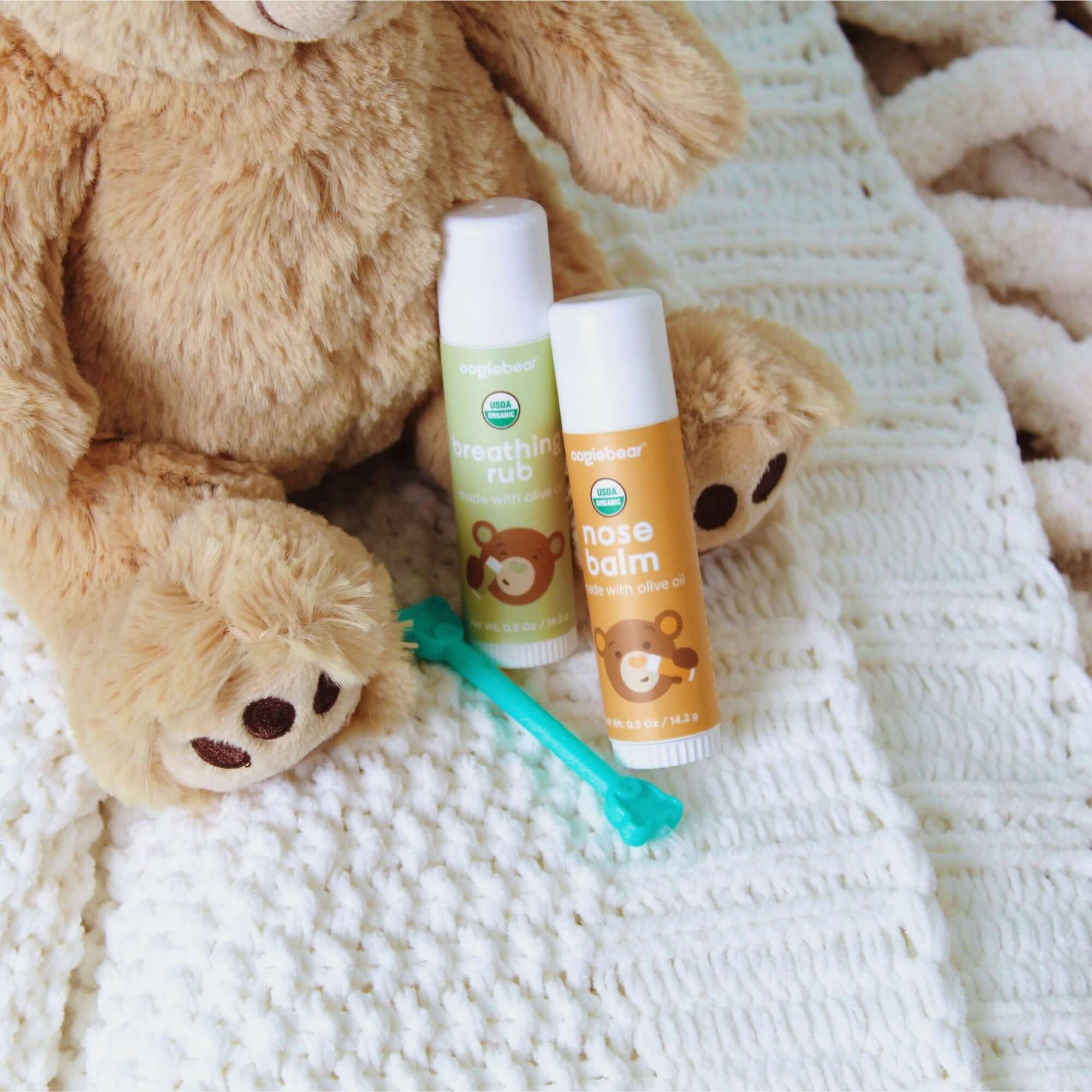 oogiebear breathing trio for babies with colds or congestions