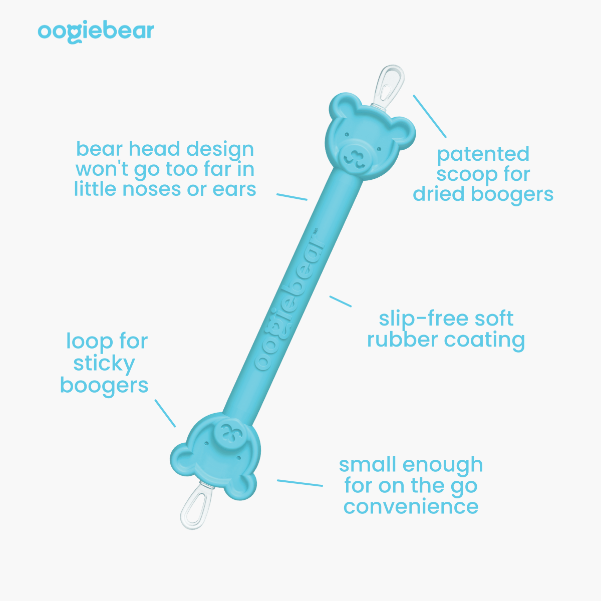 oogiebear® Baby Booger Picker A Better Booger Tool
